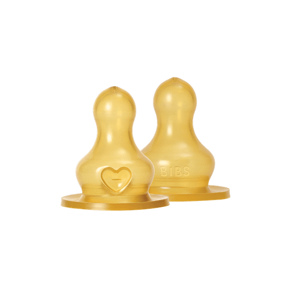 Bibs Tetine Latex Flux Lent - Set 2 Bucăți - imagine 4