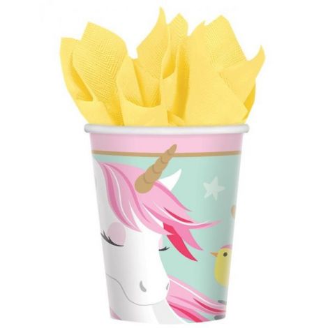 Pahare Unicorn Magic Amscan - Decor Petrecere
