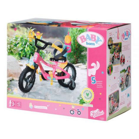 Bicicleta Baby Born cu lumini și claxon | Zapf - imagine 2