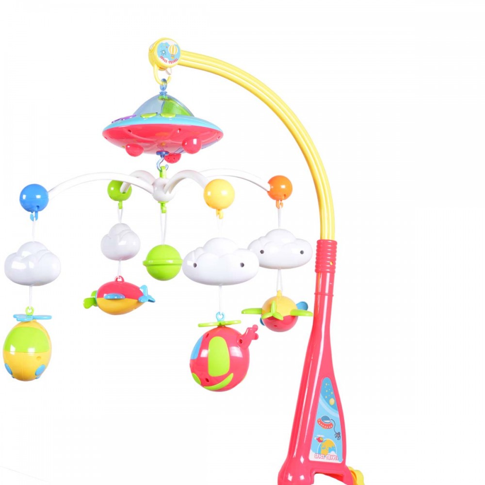 Carusel Muzical Moni cu Proiecții Dreamful Bed Ring - imagine 7