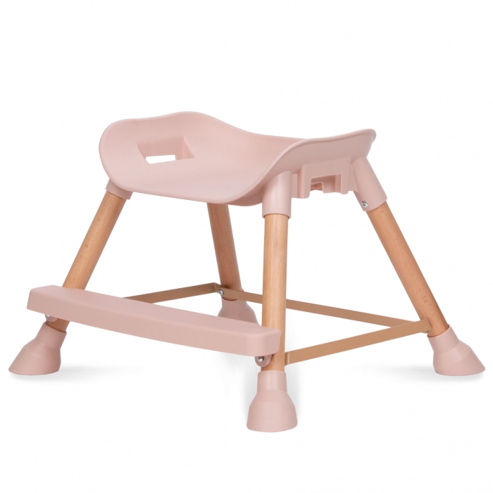 Scaun de masă 4in1 Kidwell Eatan Wood Pink