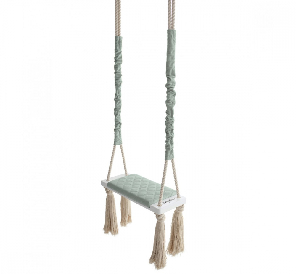 Leagan WoodSwing Velvet Mint BabySteps - imagine 8