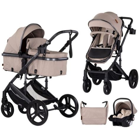 Chipolino Amore 3 in 1 - Carucior Premium Tiramisu