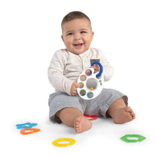 Jucarie Zornaitoare Bright Starts | Inele Multicolore - imagine 8