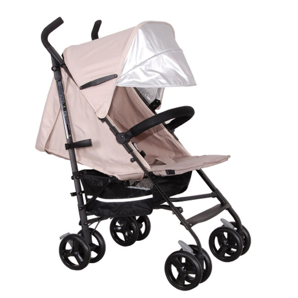 Carucior Sport Coletto Camino Bej, Cadru Aluminiu - imagine 3