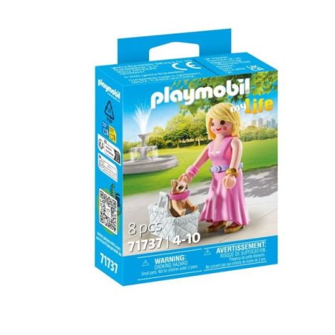 Playmobil Figurină Trendy cu Câine Chihuahua - imagine 2