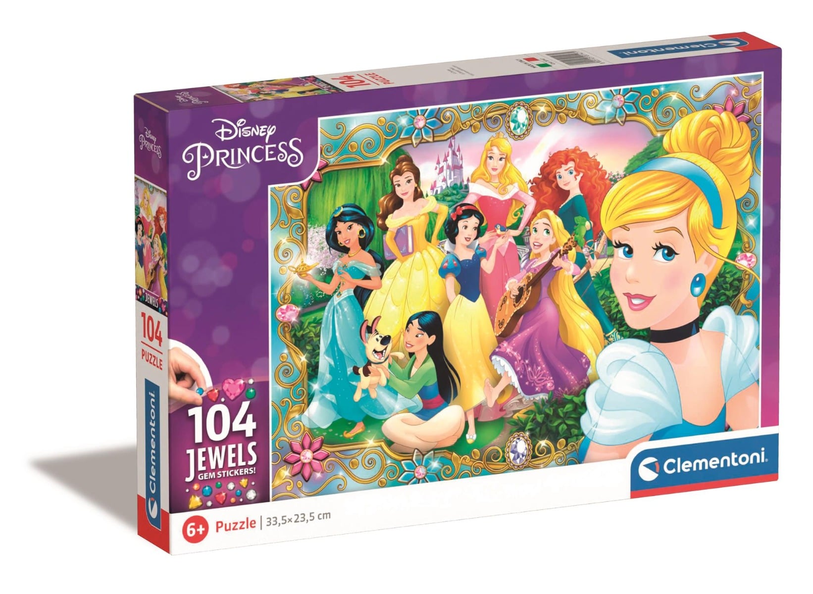 Puzzle Disney Princess 104 piese Clementoni