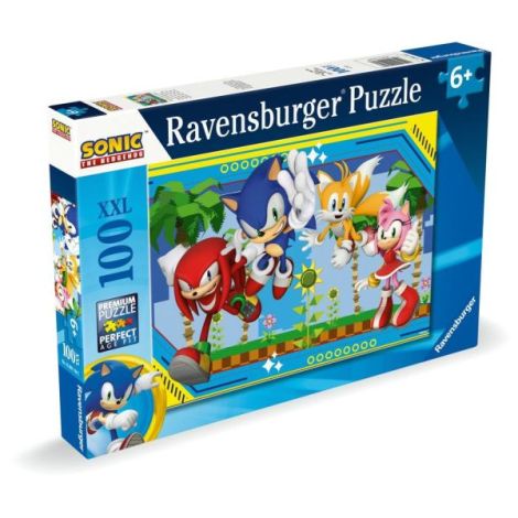 Puzzle Ravensburger Sonic 100 Piese - Educativ - imagine 3