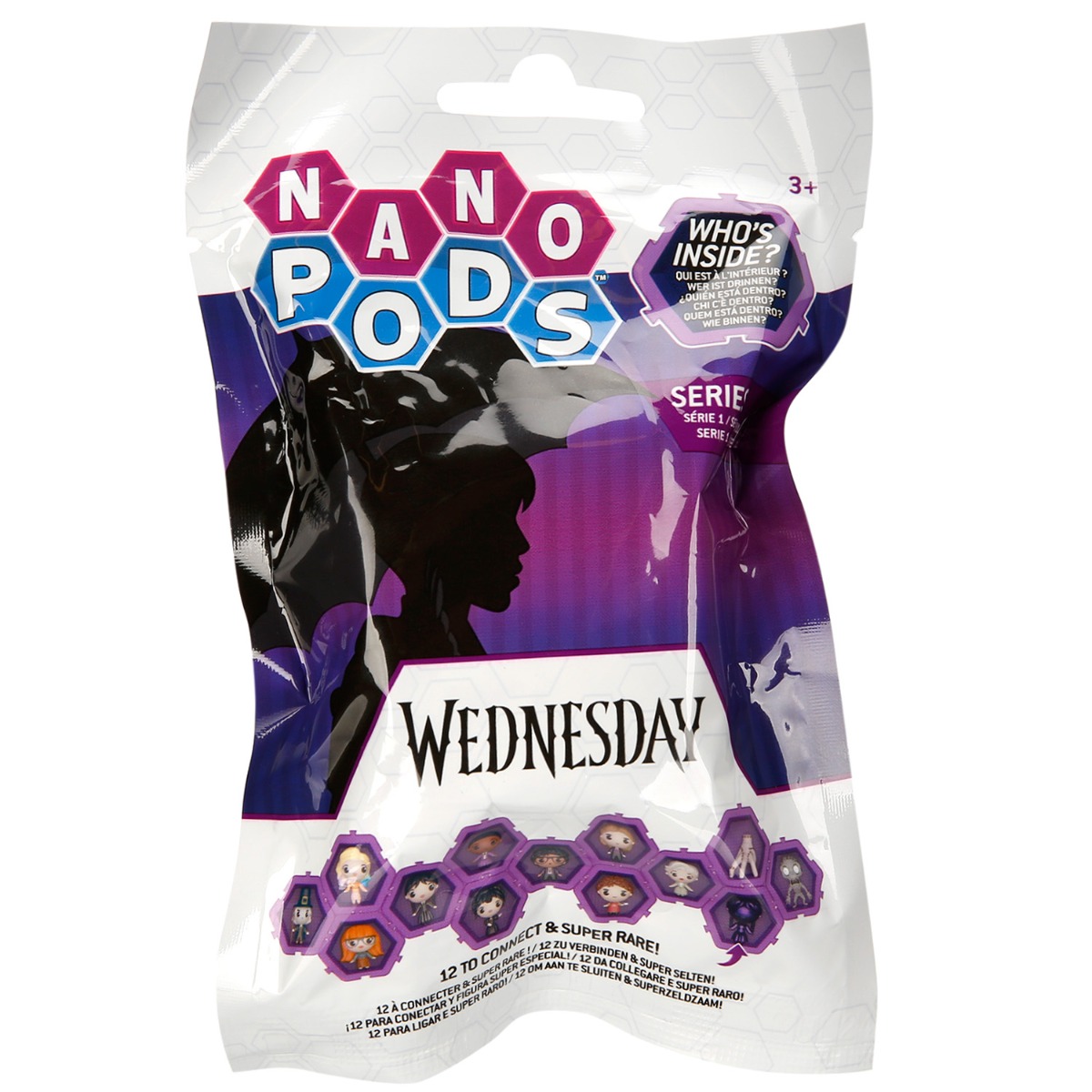 Nano Pods Wednesday Figurină Surpriză de Colecție