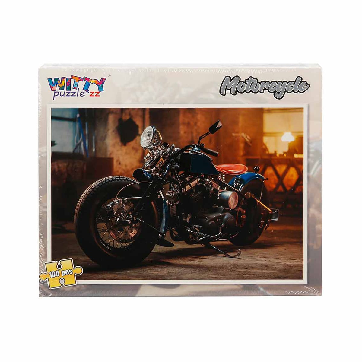 Puzzle Motocicleta 100 piese Witty Puzzlezz