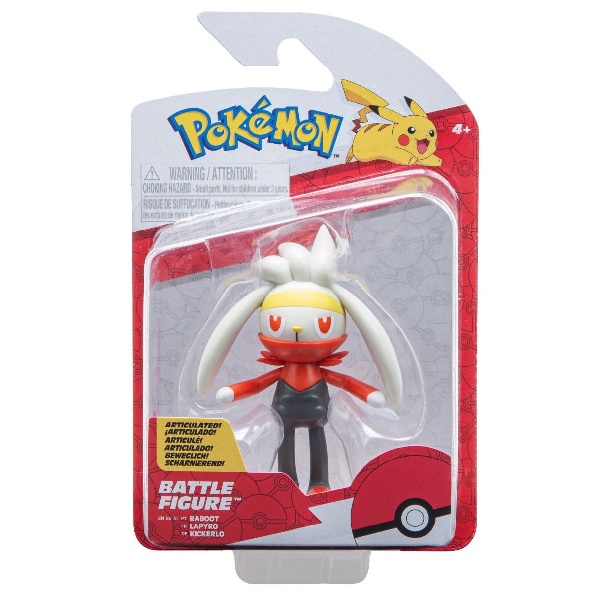 Figurina Pokemon Raboot Articulata S2