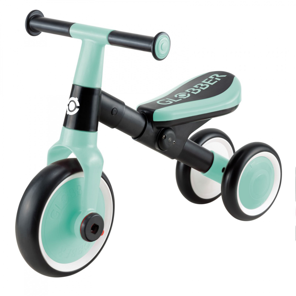 Tricicleta Globber 2 in 1 Verde, Pedèalse Dĕţaşabile 12Luni - imagine 9