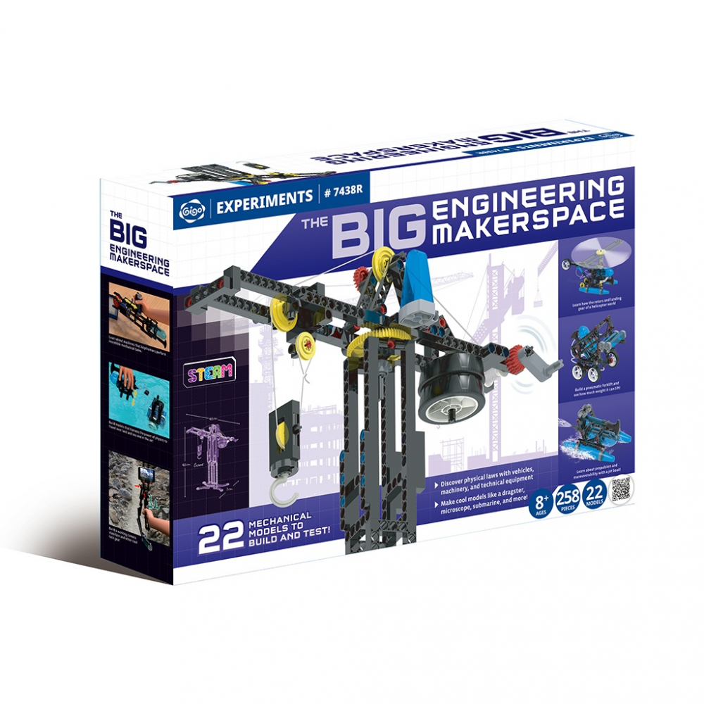 Kit STEM Inginerie Gigo Toys | Joc Educațiv