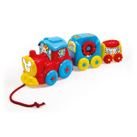 Tren Stivuit Mickey Mouse Clementoni Educativ - imagine 2