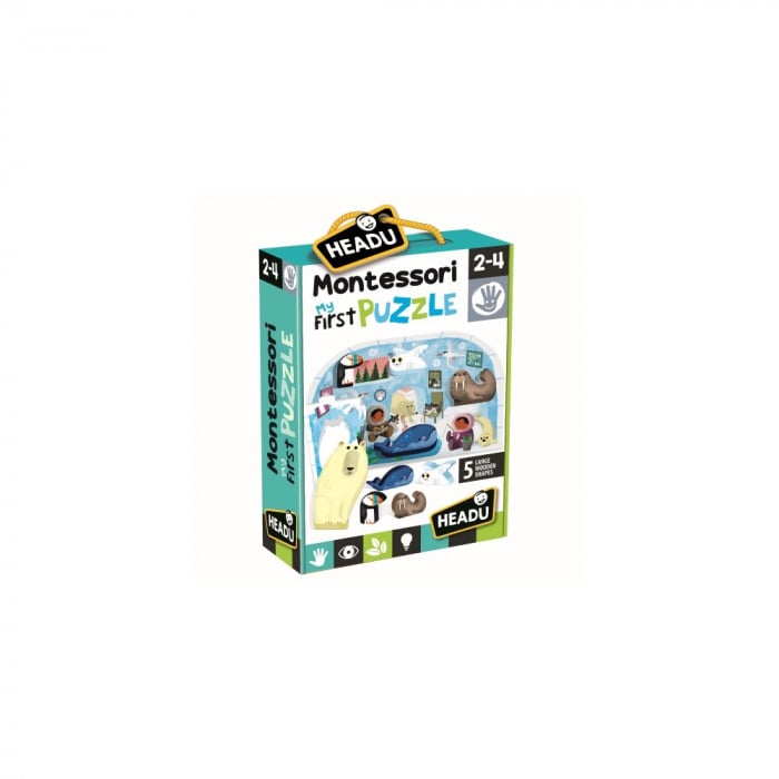 Puzzle Montessori Polul Nord Headu