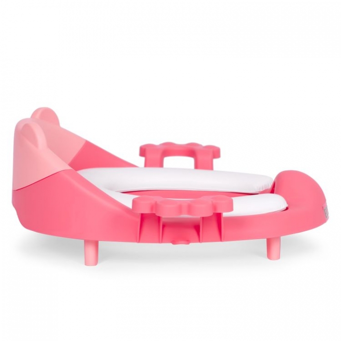 Reductor Toaletă Ecotoys Roz cu Manere - imagine 4