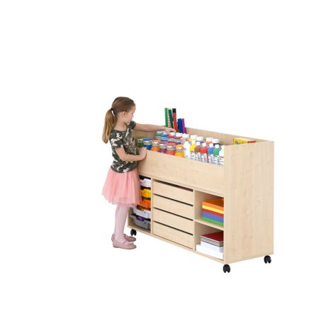 Dulap mobil TFAW Moje bambino - depozitare școală - imagine 12