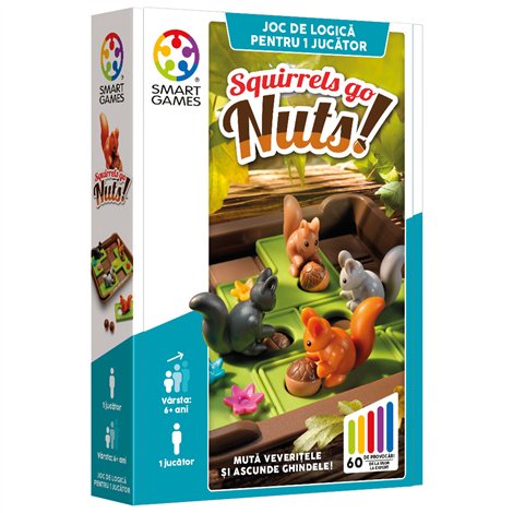 Joc Logică Squirrels Go Nuts! Smart Games