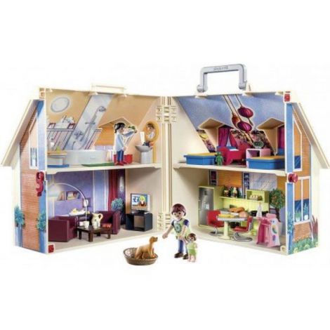 Playmobil Casă de Păpuși Mobilată, 4 Camere - imagine 3