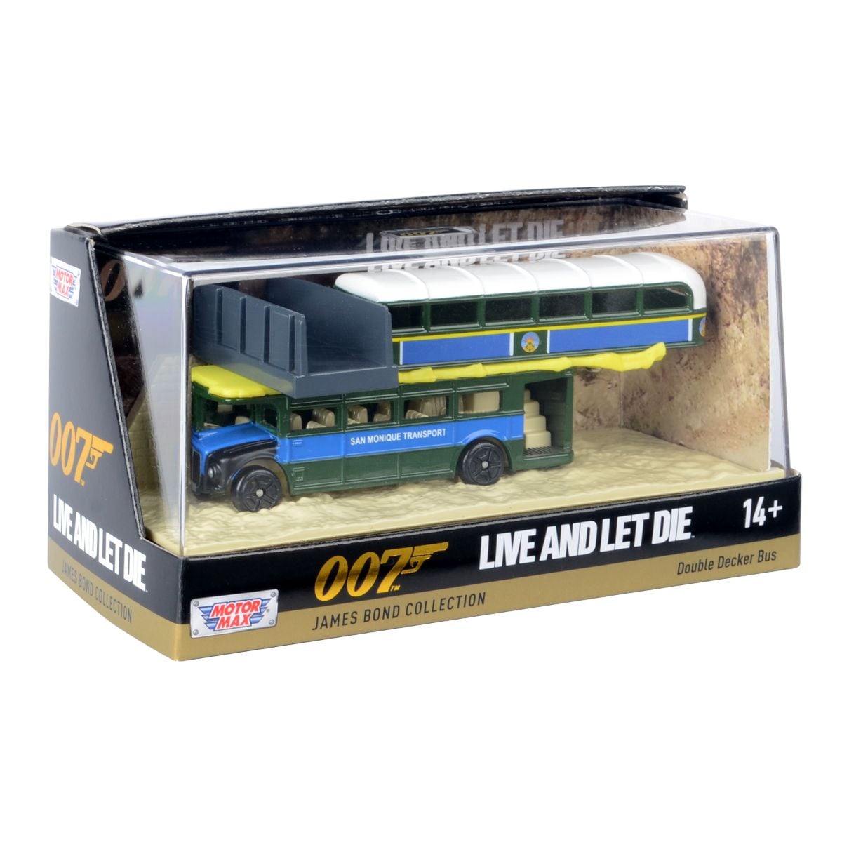 Autobuz Motormax James Bond 1:64