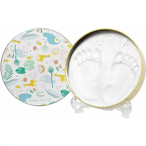 Kit Amprentă Baby Art Mr & Mrs Clynk, Cadou Original - imagine 5