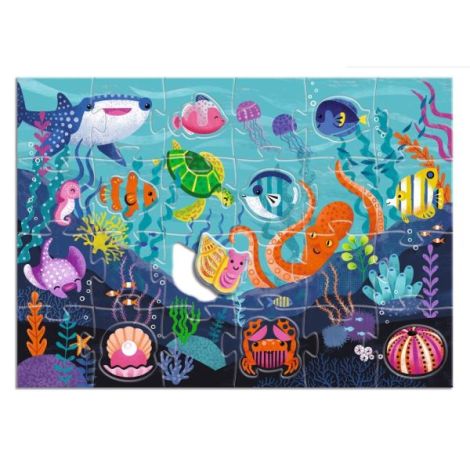 Puzzle Djeco Aventuri în Mare 32 piese - imagine 4