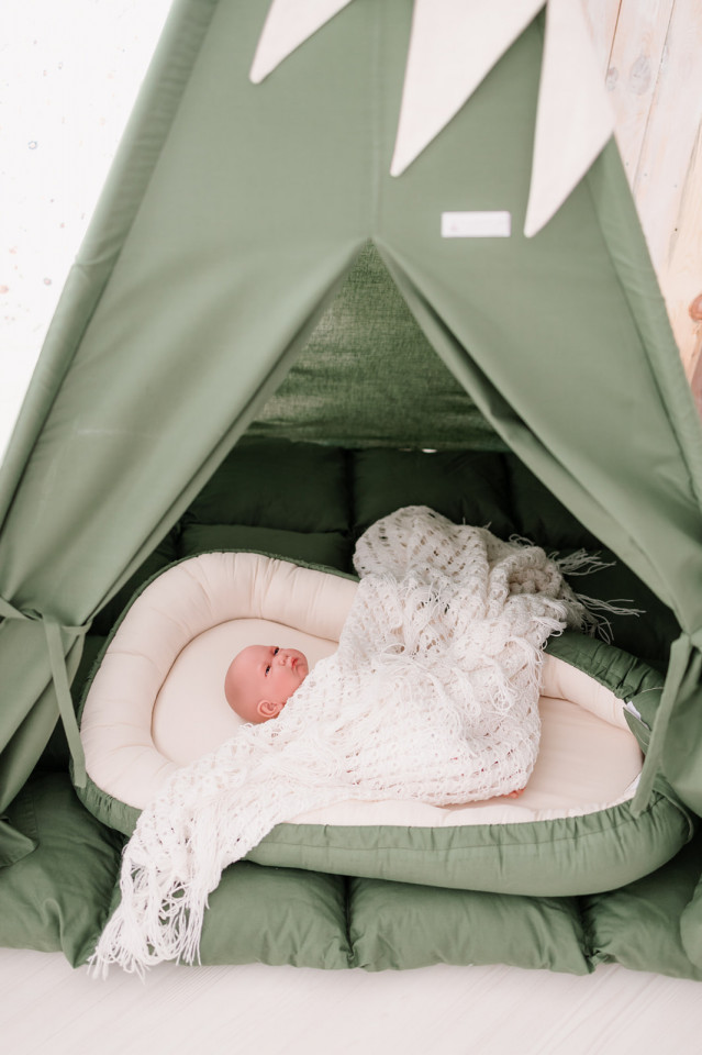 Babynest Evergreen Maradalia | Somn Sigur Bebe - imagine 3