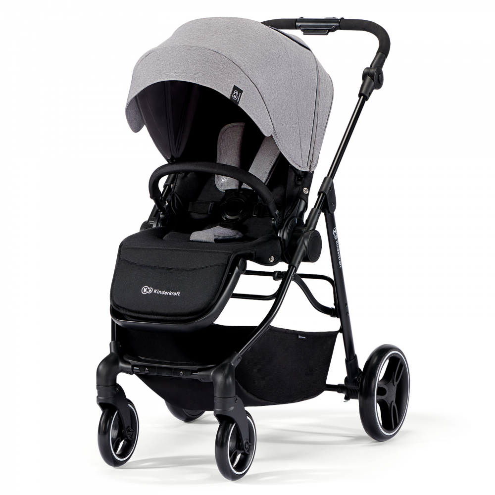 Carucior Kinderkraft Vesto Grey de la naștere - imagine 13