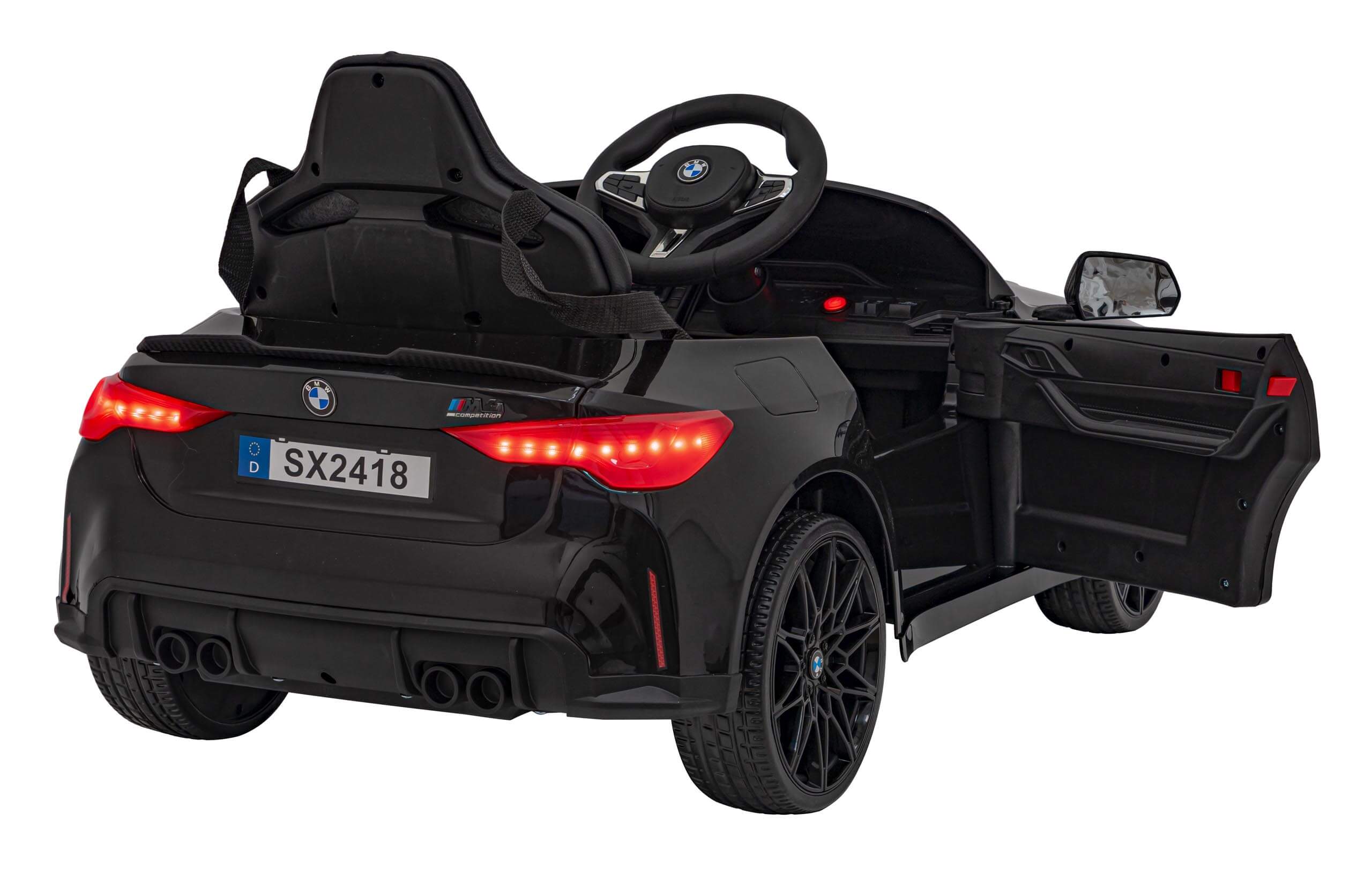 Masinuta Electrica BMW M4 Competition 12V Negru - imagine 6