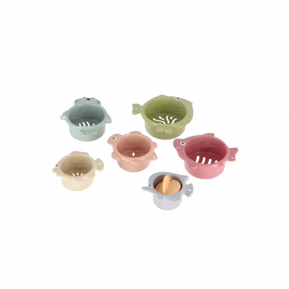 Set 6 forme baie Jipy Otto Simon, plastic bio