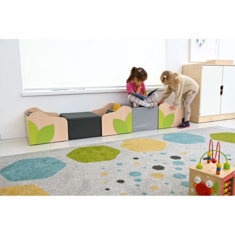 Set Biblioteca Flora Moje Bambino - Spațiu Optimizat - imagine 8