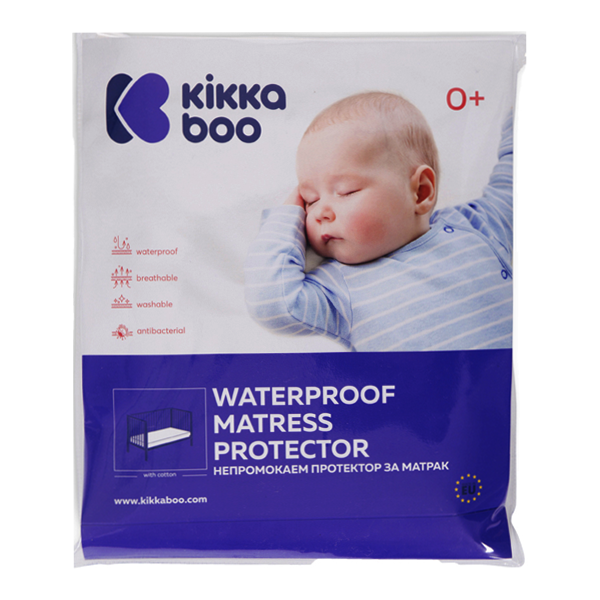 Protectie Saltea KikkaBoo 70x140cm, Impermeabila - imagine 6