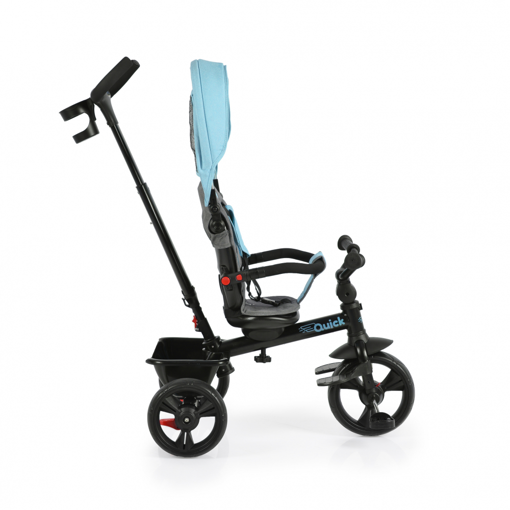 Tricicleta Byox Quick Turcoaz, Maner Directie - imagine 2