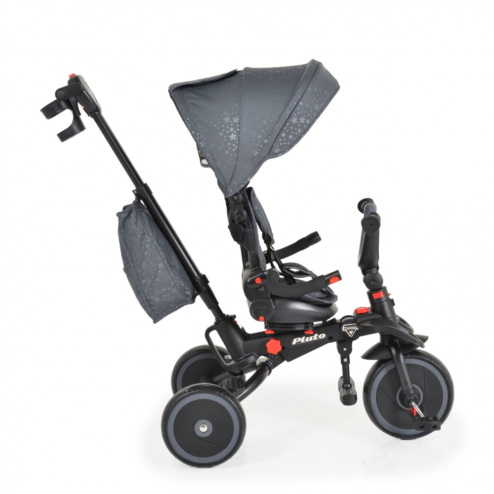 Tricicleta Byox Pluto Grey Pliabilă - imagine 2