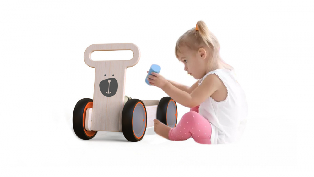 Mamatoyz Ride-On 3 in 1 Ursulet - imagine 2