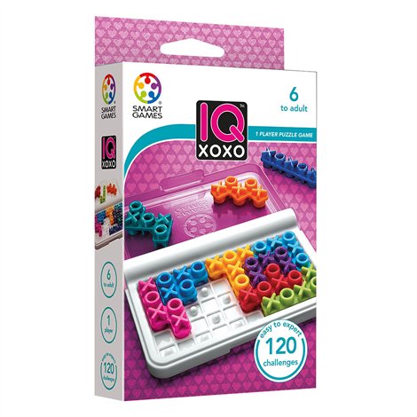 Smart Games IQ XOXO | Joc Logic cu 120 Provocări