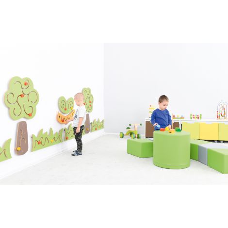 Puf 50 cm Verde Deschis Moje Bambino Rezistent - imagine 5