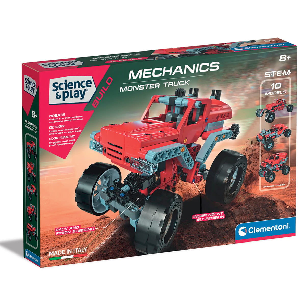 Kit Constructie Clementoni Monster Truck 200 Piese