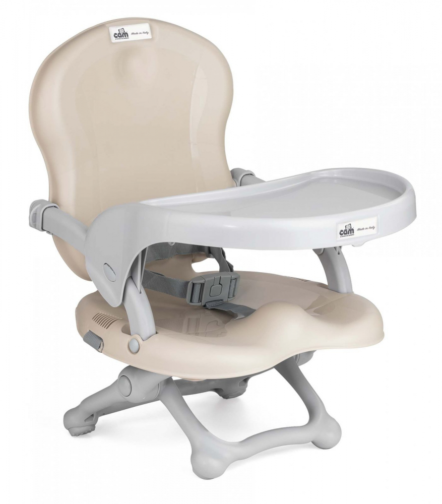 Scaun de masă CAM Smarty, pliabil, 6-36 luni, Bej - imagine 5