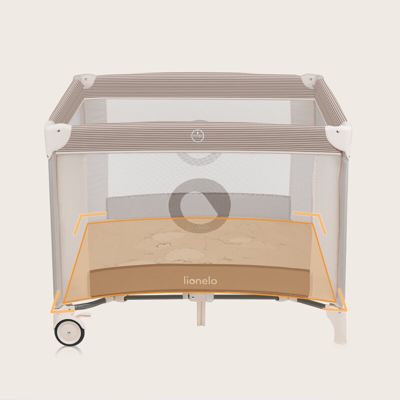 Tarc Joaca Lionelo Bonnie, 100x100 cm, Bej - imagine 8