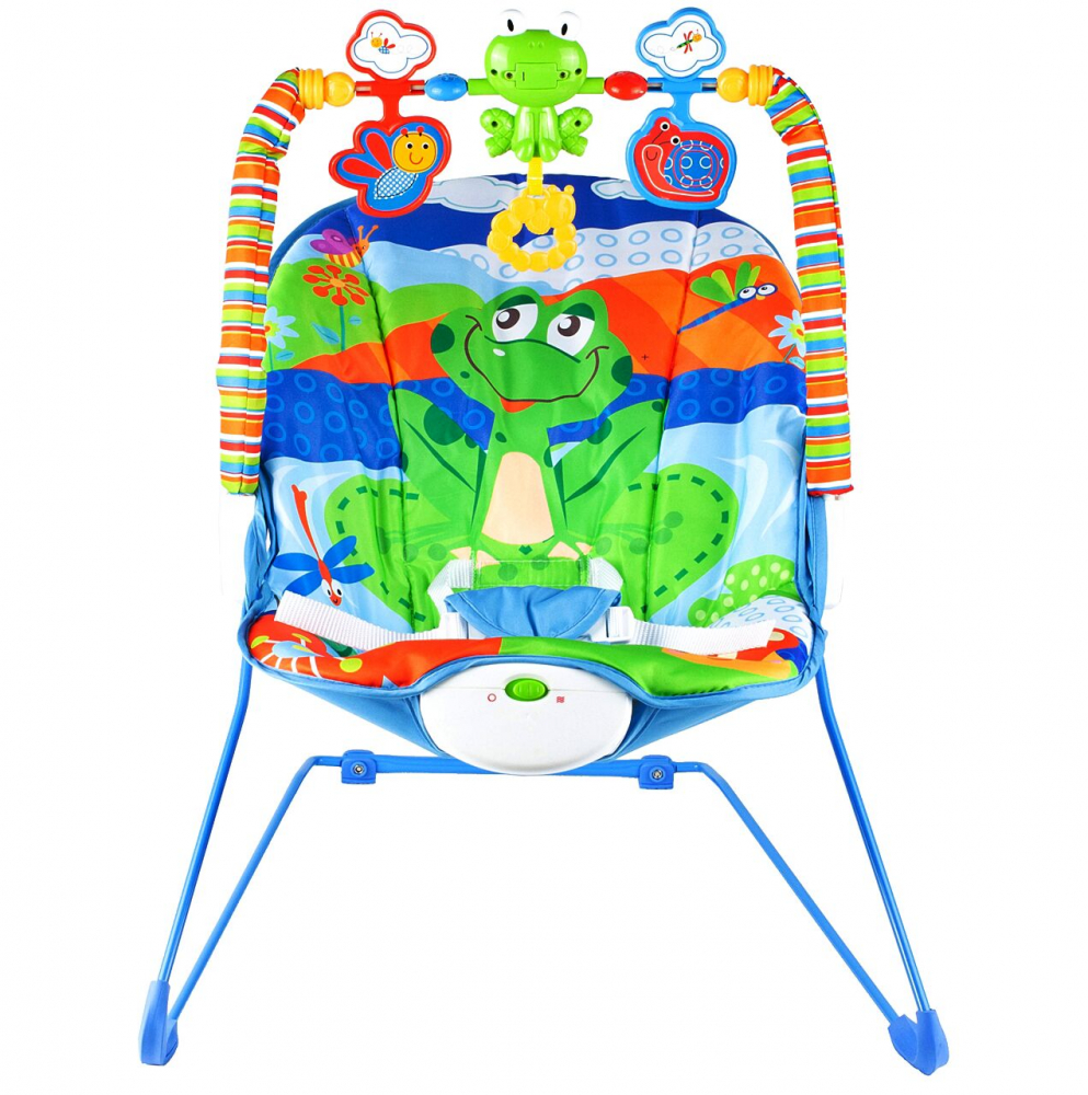 Balansoar vibratii Green Frog Malplay - imagine 9