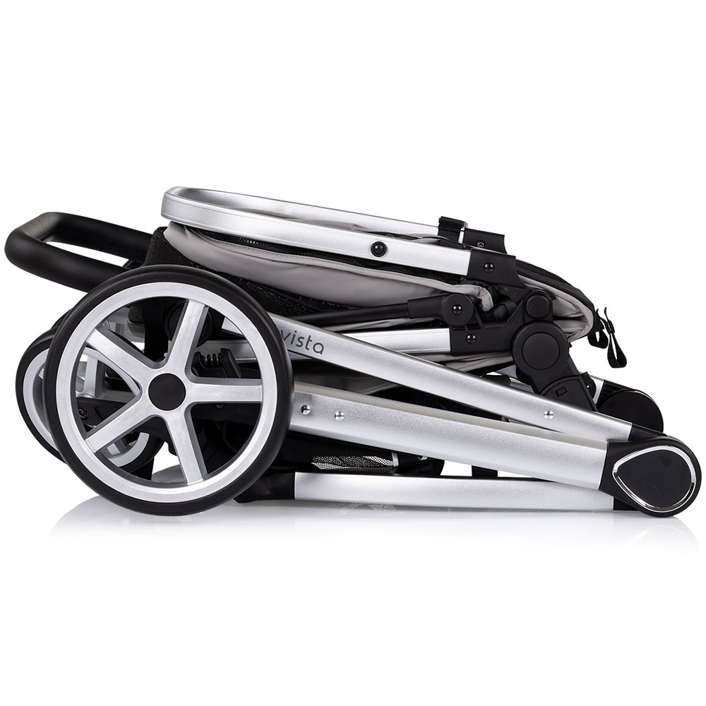 Carucior 3 in 1 Chipolino Vista Cloud Grey - imagine 3