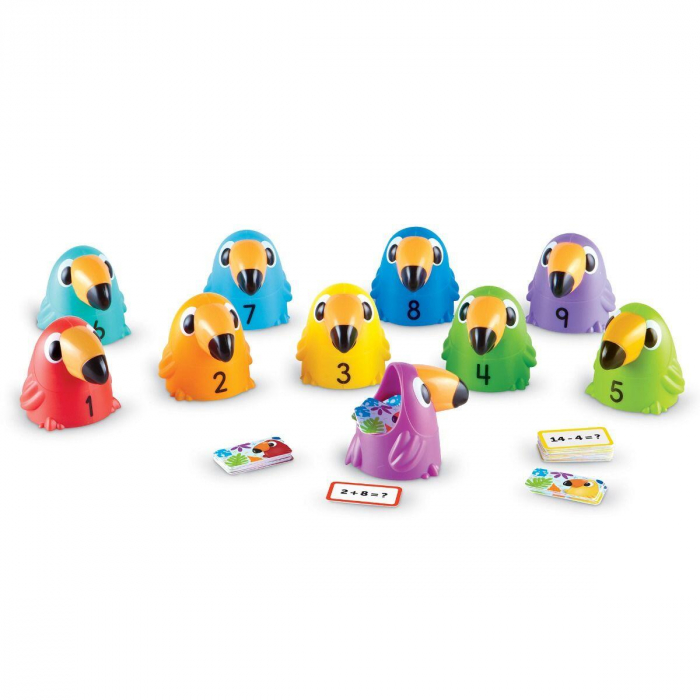 Learning Resources Joc Matematic Pasari Tropicale
