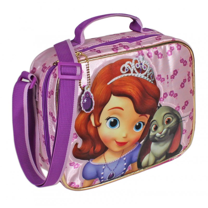 Geantă Prânz Printesa Sofia cu Recipiente și Termoizolație - imagine 3