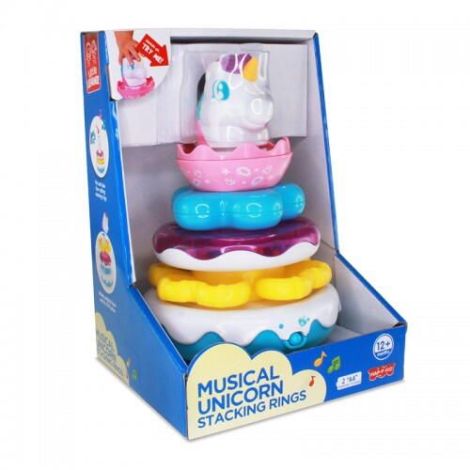 Little Learner Jucărie Interactivă Unicorn Stivuit - imagine 4