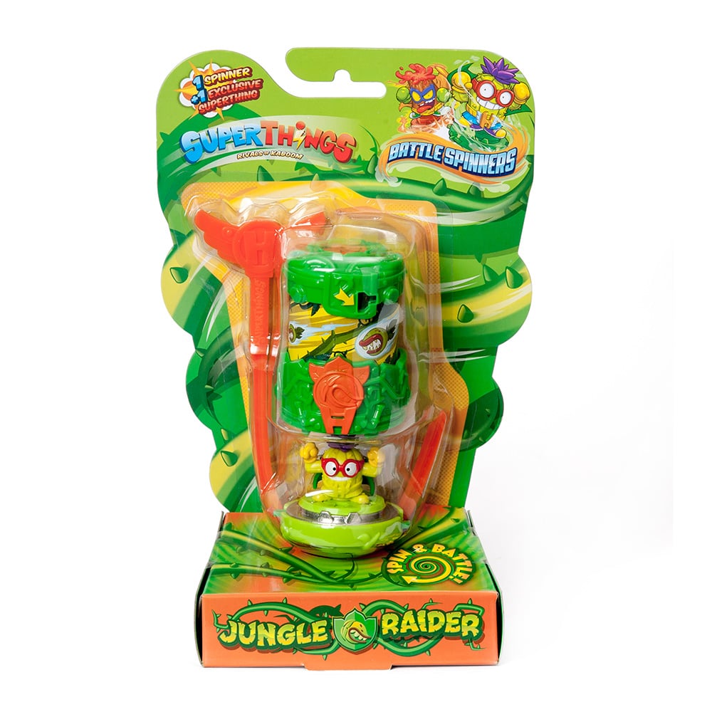 Figurina SuperTings Battle Spinners Jungle Raider
