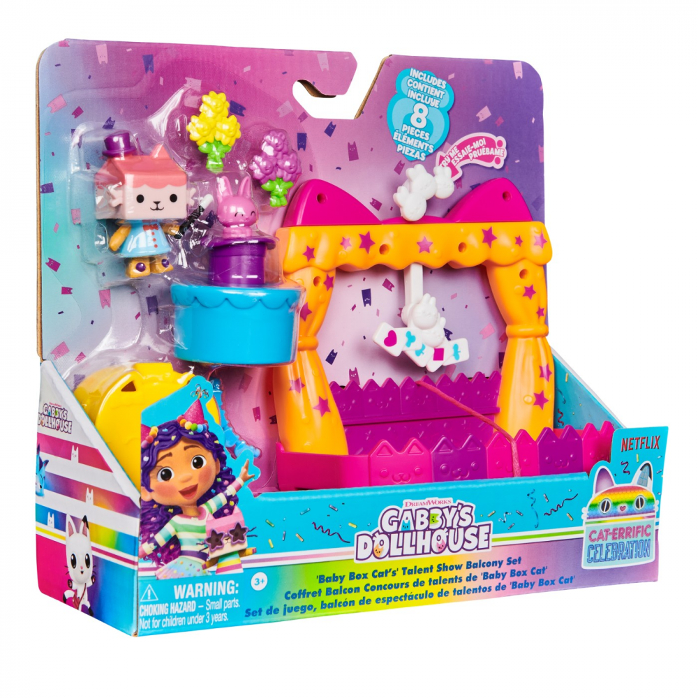 Set Balcon Gabby's Dollhouse Talent Show Spin Master
