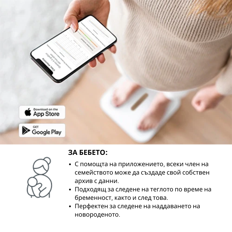 Cantar Nuvita PrimiPesi: Monitorizare Inteligentă