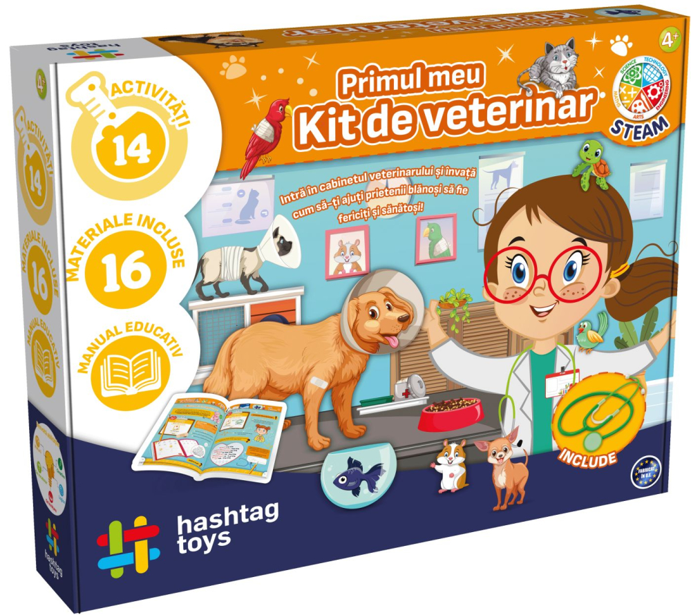 Kit Veterinar Viva Toys - Joc Educativ Copii
