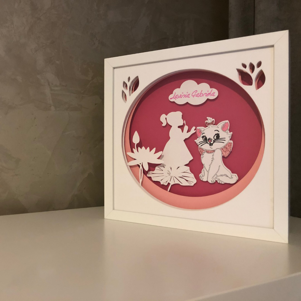 Tablou Luminos Fetita 021 Noorhandmadeatelier - imagine 5